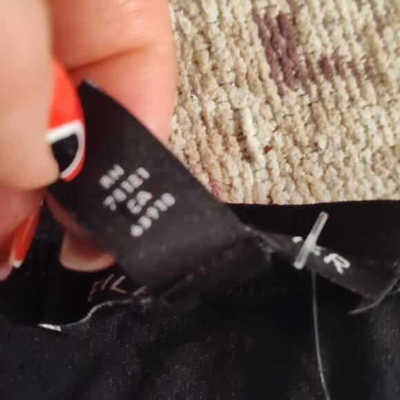 New Eileen Fisher Black Long Sleeve Shirt Top Tunique XXS to S Made in USA - Picture 5 of 9